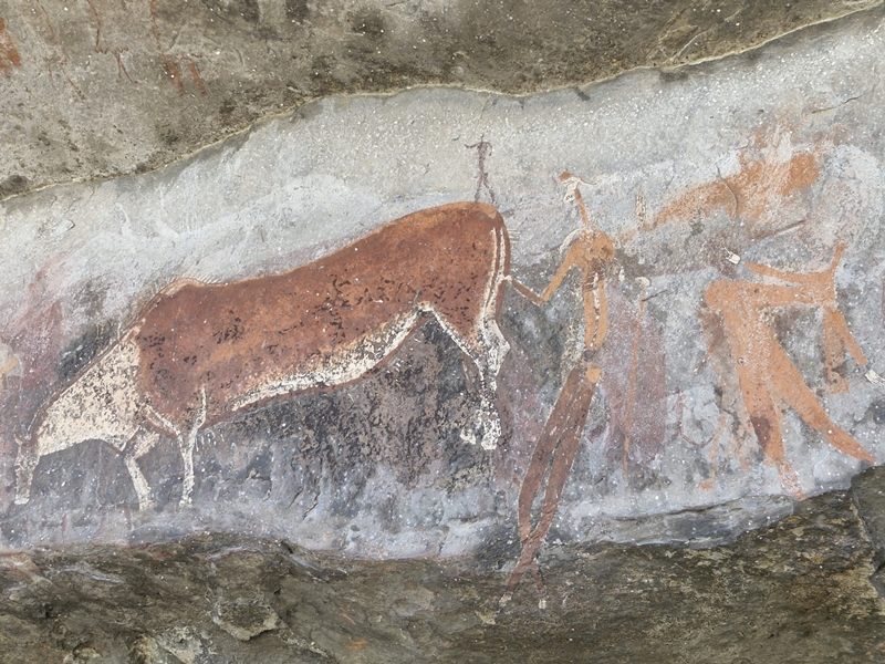 The 'Rosetta Panel', Game Pass Shelter. James Seymour