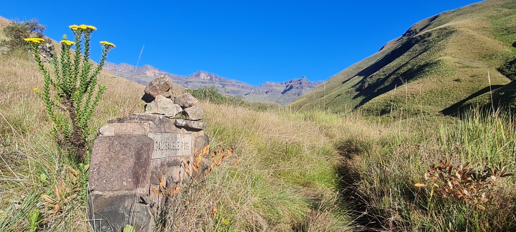 Start of the Langalibalele Pass Hike: James Seymour
