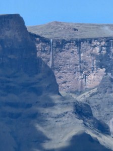 Red Wall Waterfall, Injisuthi area, Central Drakensberg. James Seymour