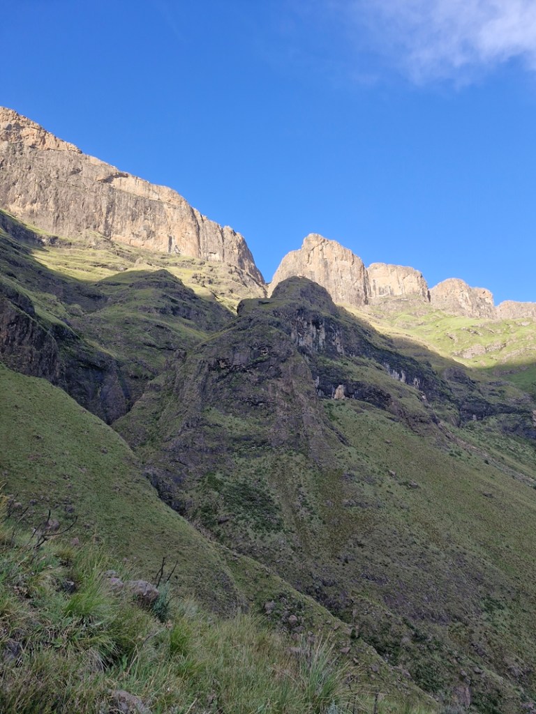 Gray's Pass - from the base. James Seymour