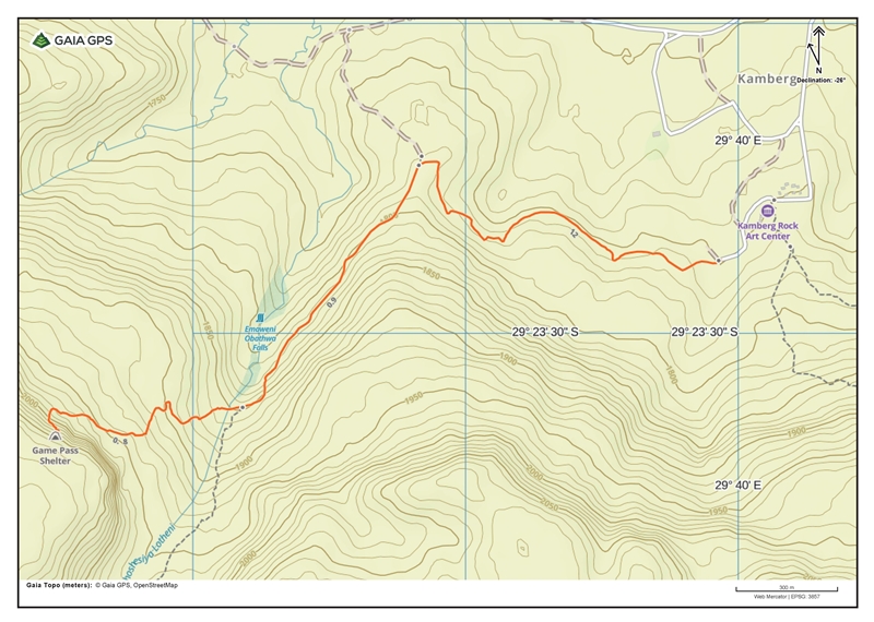Game Pass Shelter Route Map