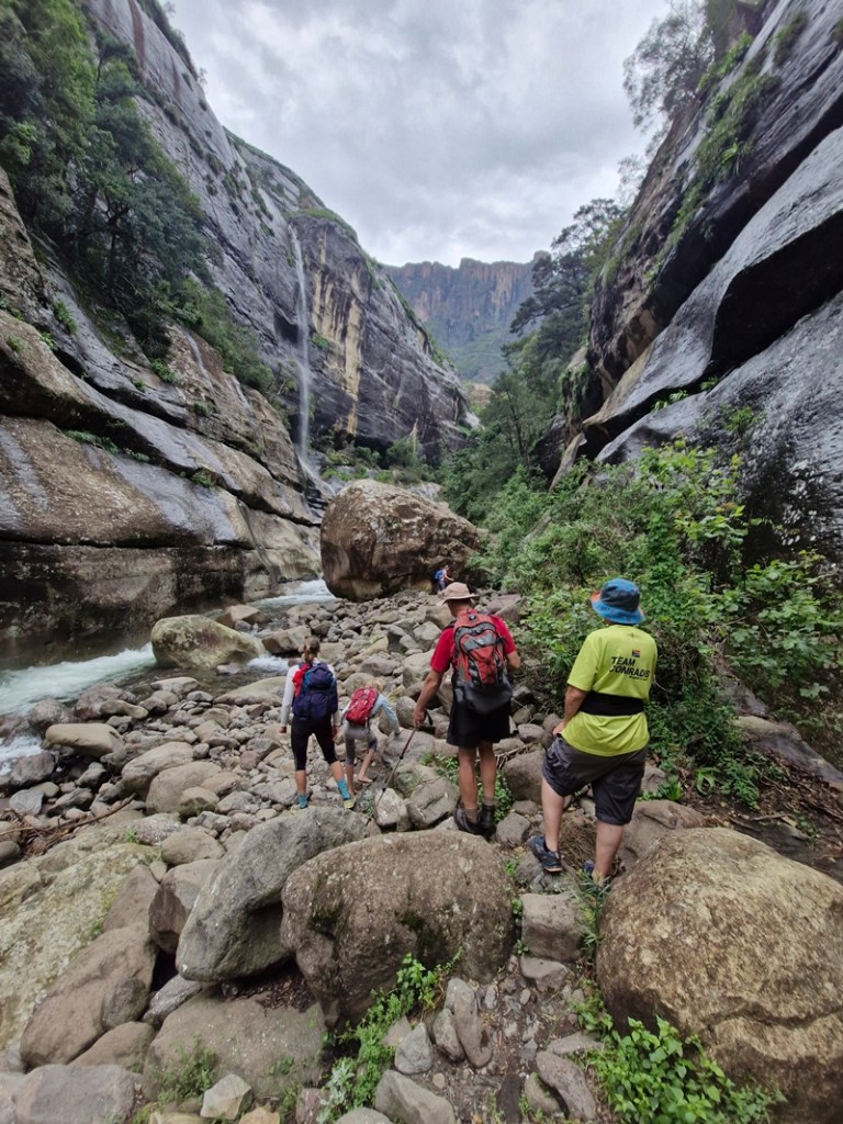 Tugela Gorge in full flow. James Seymour