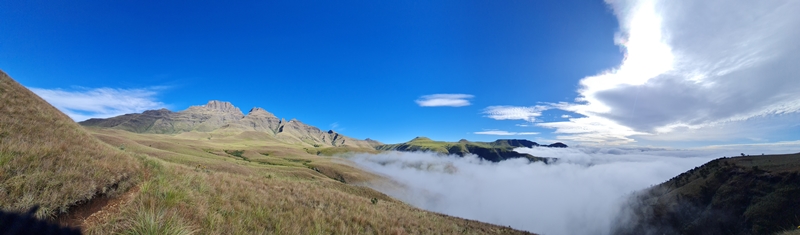 The top of Keartlands Pass: James Seymour