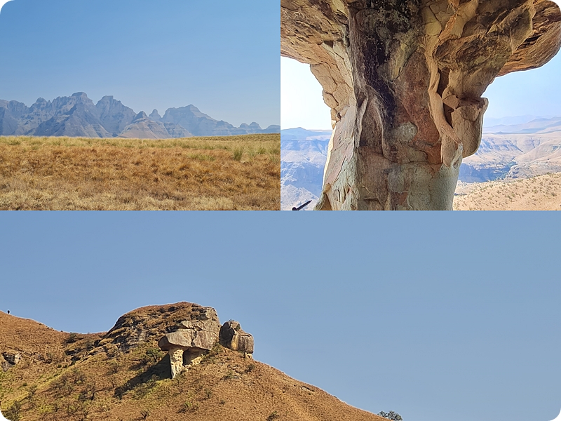 Scenery on the Mushroom Rock and Mhlonhlo Valley Loop hike: James Seymour