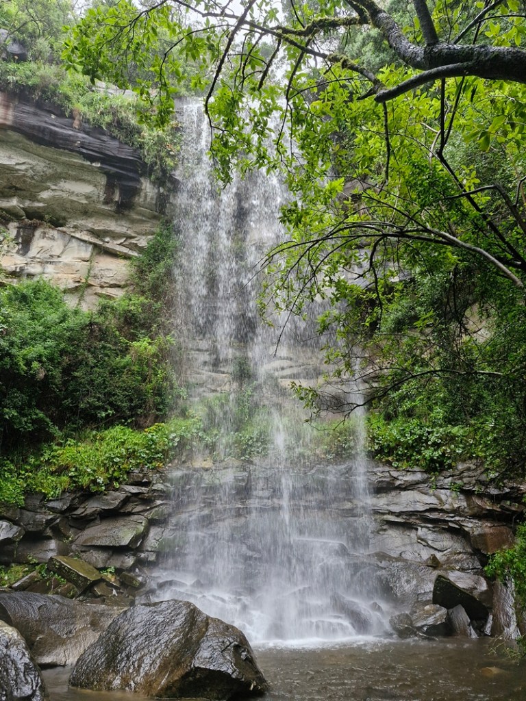 Nandi's Falls in full flow. James Seymour