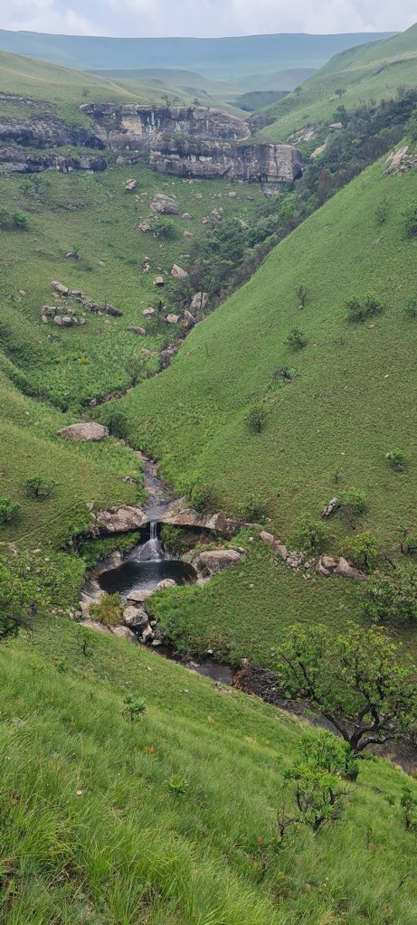 The view from the top of Wonder Valley. James Seymour