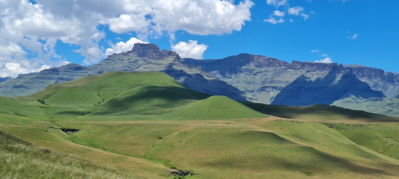The view from the top of Makulumani Valley. James Seymour