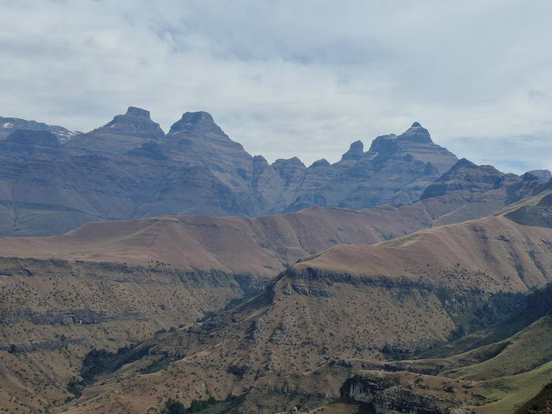 Cathedral Peak View from Baboon Rock