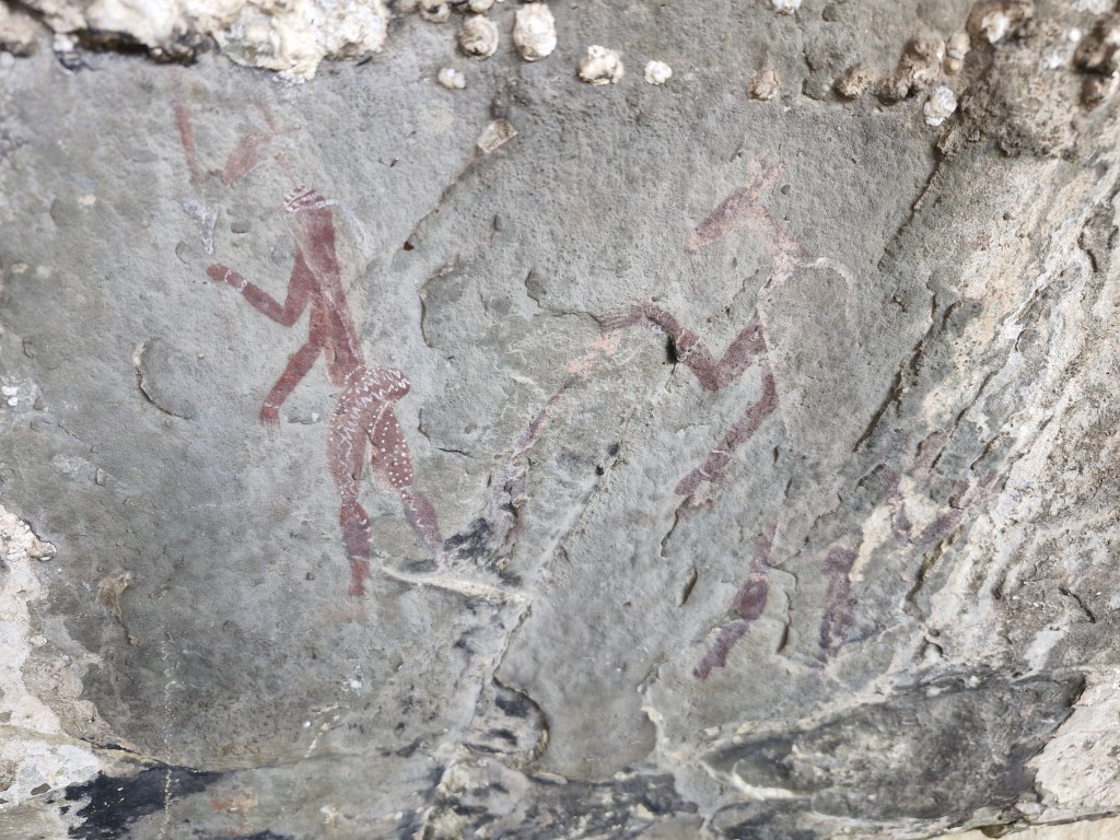 Therianthropes scene, Lower Mushroom Shelter 
